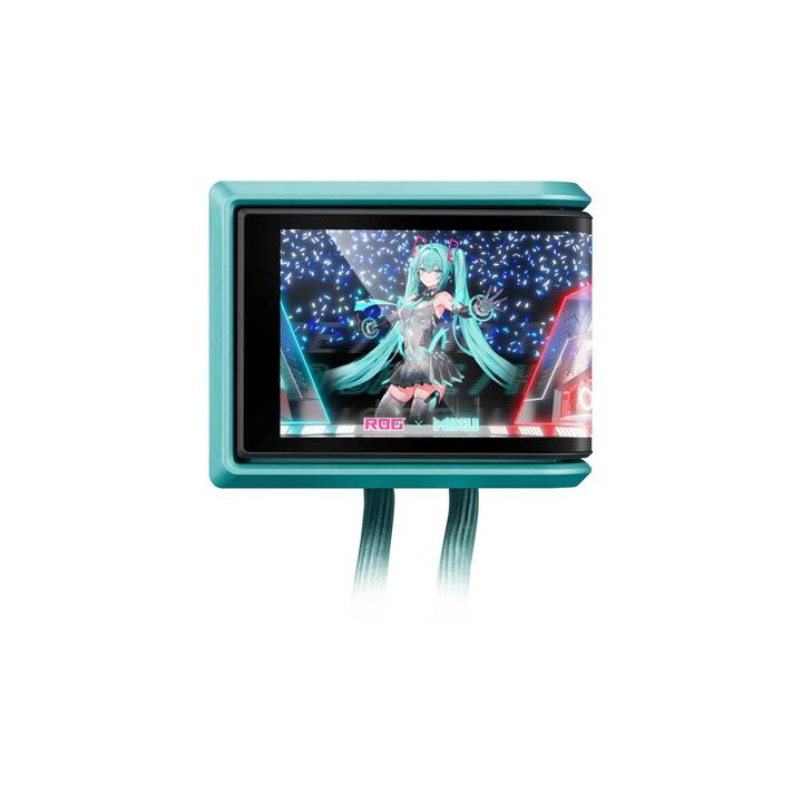 ASUS ROG RYUO IV 360 SLC ARGB - Refroidisseur Liquide CPU Avec écran AMOLED 6,67" - Édition Hatsune Miku - Performances & Style