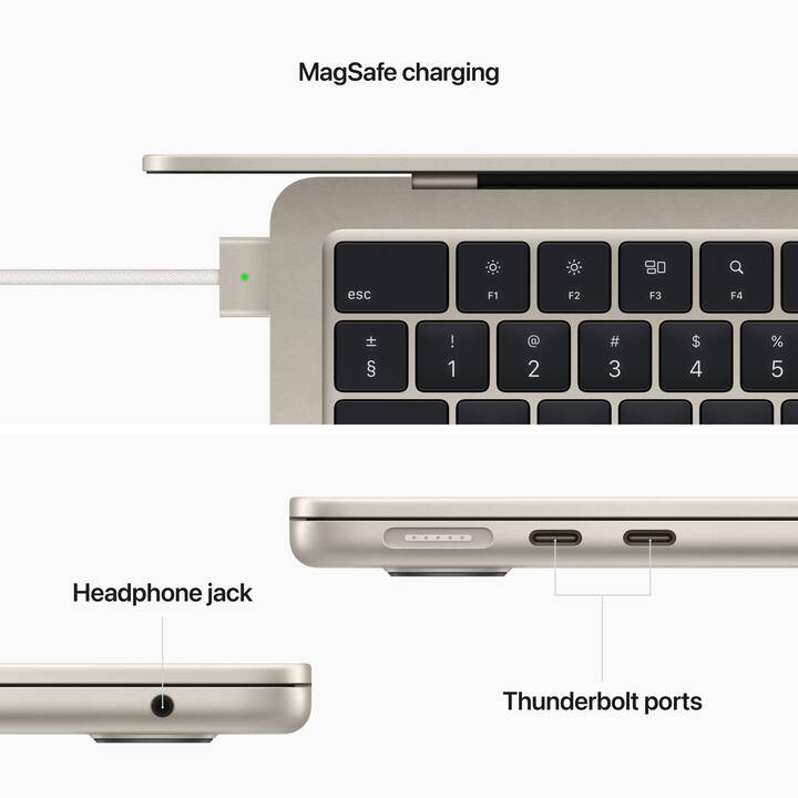 APPLE MacBook Air 2022 (13.6", Apple M2 Chip, 16 GB RAM, 1 TB SSD)