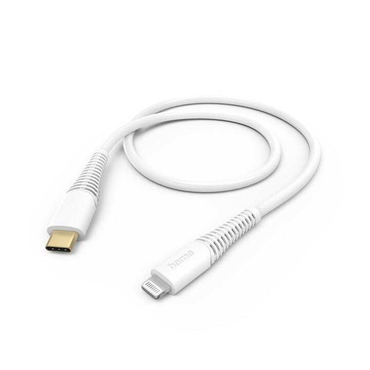 HAMA 00201603 Câble (USB C, Lightning, 1.5 m)