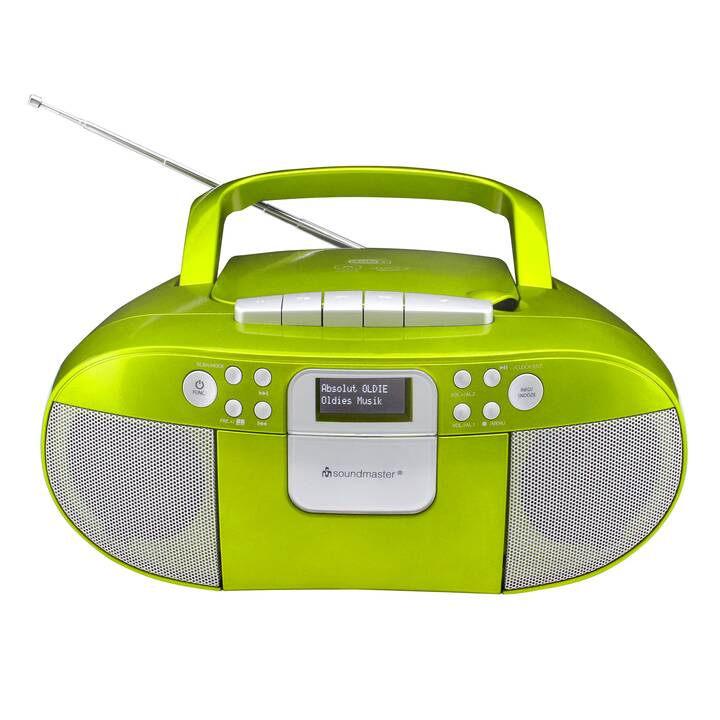 SOUNDMASTER SCD7800GR Boombox (Verde)