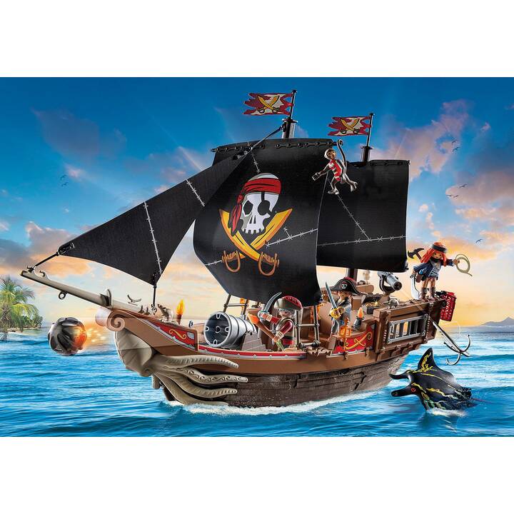 PLAYMOBIL Pirates Galeone dei pirati (71530)