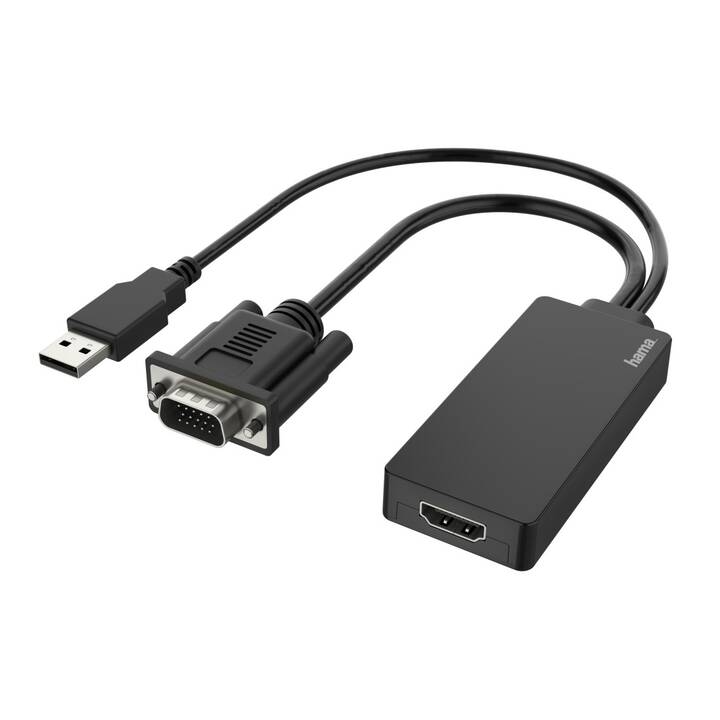 HAMA Adaptateur vidéo (VGA, USB Type-A)