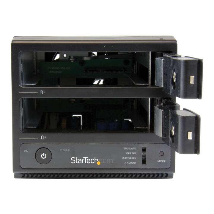 STARTECH.COM USB 3.0/eSATA Custodia per unità disco rigido a doppia baia STARTECH.COM USB 3.0/eSATA