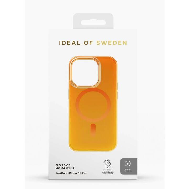 IDEAL OF SWEDEN Backcover (iPhone 15 Pro, Arancione)