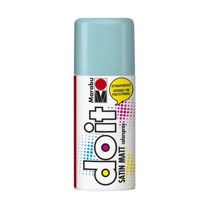 MARABU Spray colore do it (150 ml, Cyan, Blu, Multicolore)