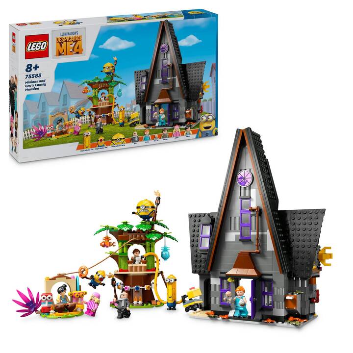 LEGO  Despicable Me Familienvilla von Gru und den Minions (75583)