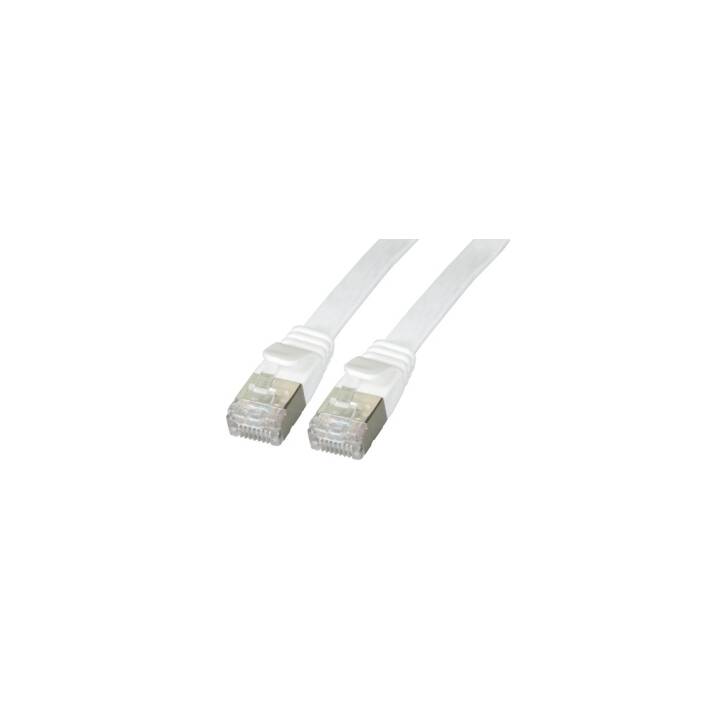 Câble patch M-CAB - 50 cm - Blanc