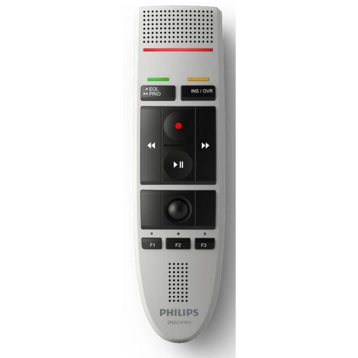 PHILIPS SpeechMike III Pro LFH3200 (Black, Blanc)