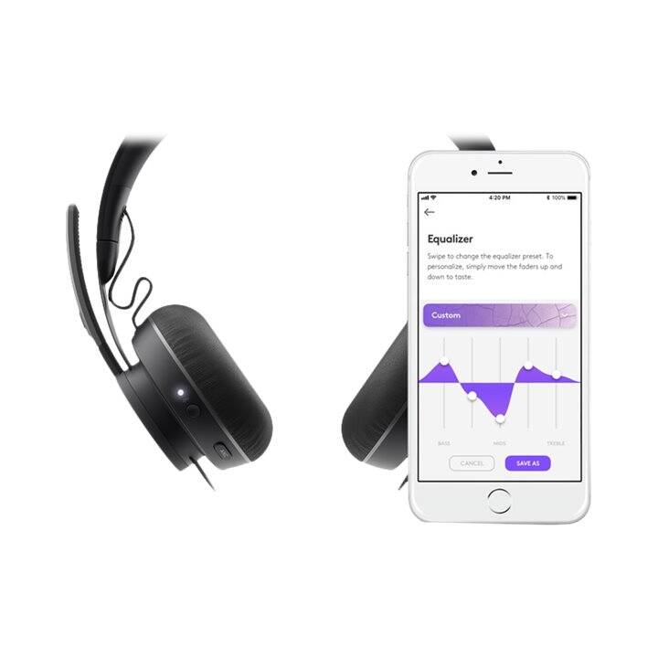 LOGITECH MSFT Teams Zone (On-Ear, Graphite)