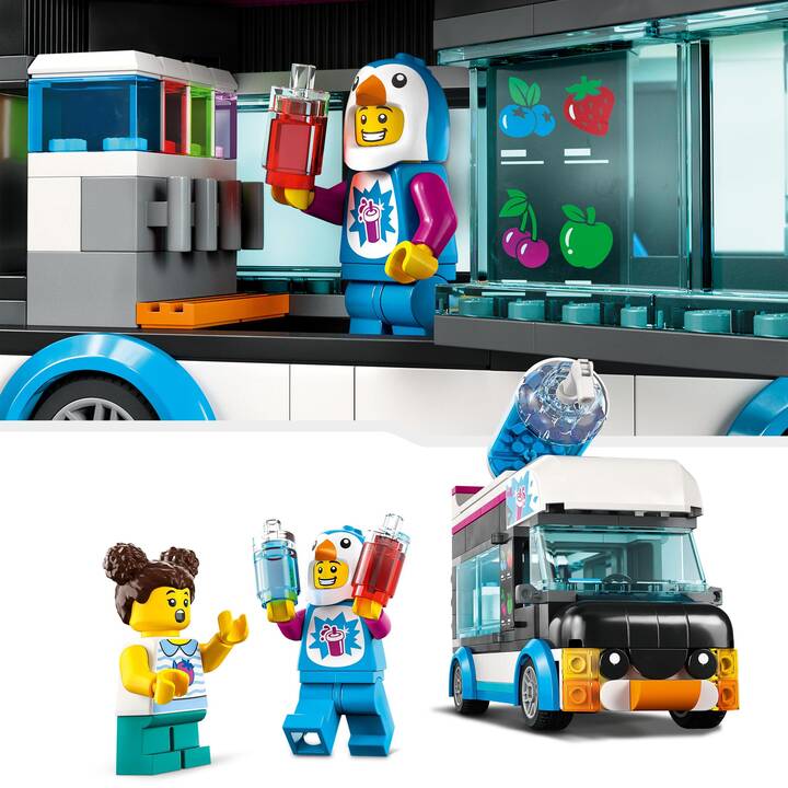 LEGO City Il furgoncino delle granite del pinguino (60384)