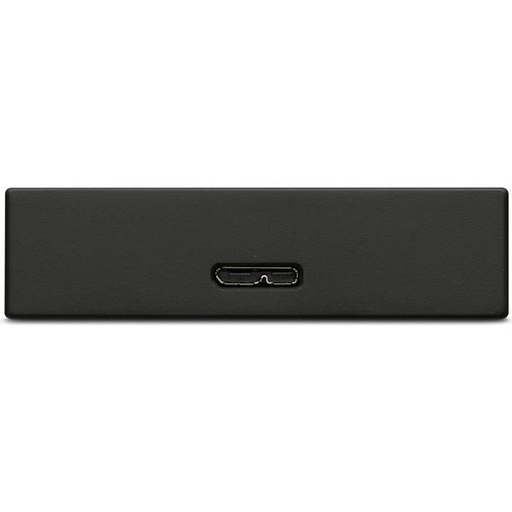 SEAGATE One Touch Portable STKC5000400 (USB Typ-A, 5 TB, Schwarz)