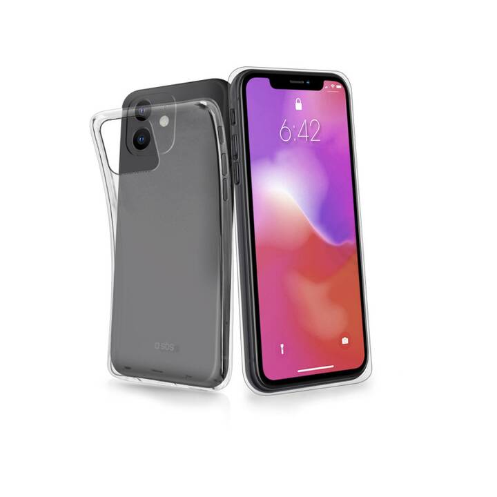 SBS Backcover Skinny (iPhone 11, Transparente)