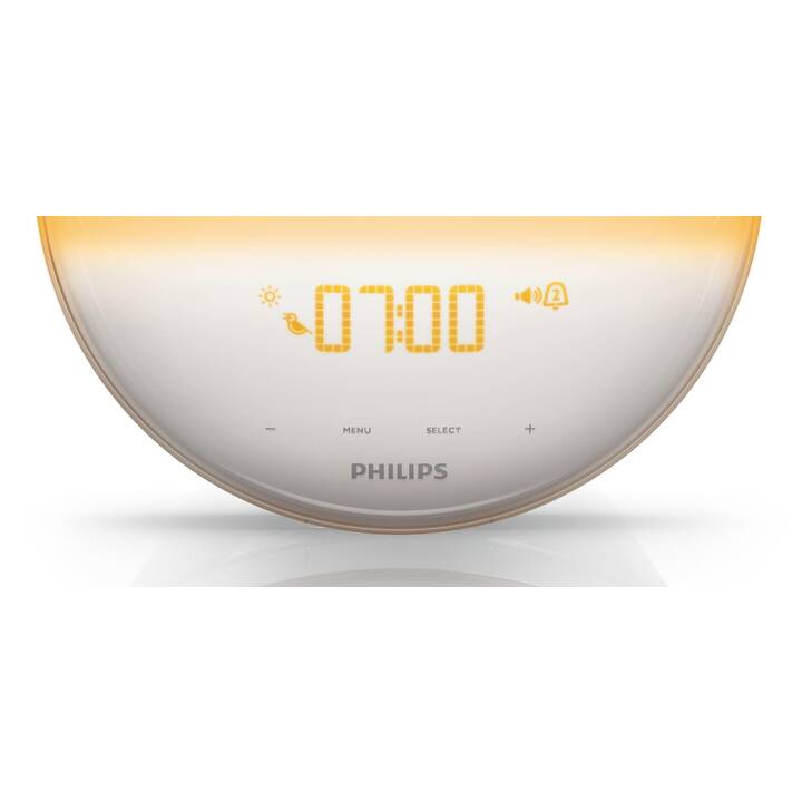 PHILIPS Réveil de luminothérapie SmartSleep HF3521/01 (Blanc)