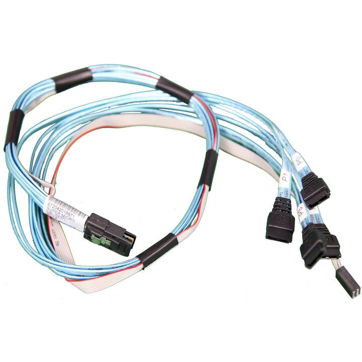SUPERMICRO CBL-0237L Câble de donnée interne (SFF-8087, SATA, 0.7 m)