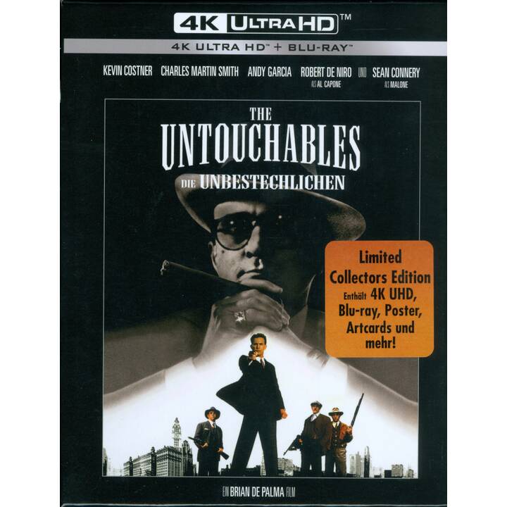 The Untouchables (Schuber, Steelbook, Limited Collector's Edition, DE, CS, JA, IT, EN, FR, ES)