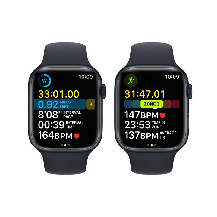 APPLE Watch Series 8 GPS + Cellular (45 mm, Alluminio, GPS, 4G)