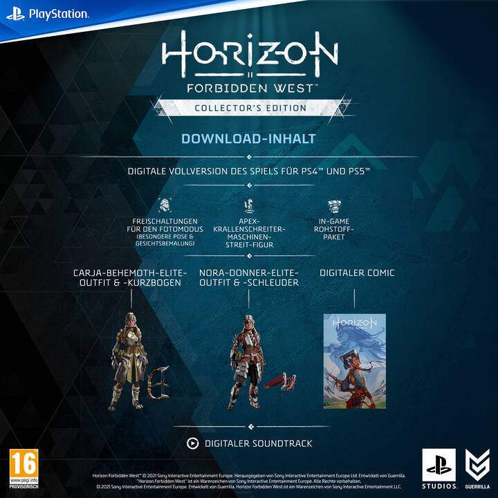 Horizon Forbidden West Collector's Edition (DE, IT, EN, FR)