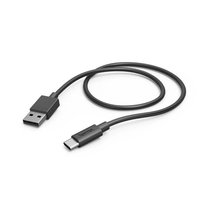 HAMA Câble (USB A, USB de type C, 0.5 m)
