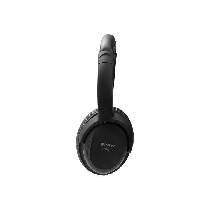 LINDY LH500XW (Over-Ear, ANC, Bluetooth 5.0, Black)