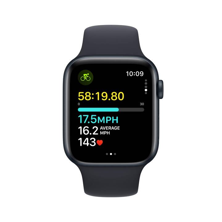 APPLE Watch SE 2023 GPS (44 mm, Alluminio, S/M)