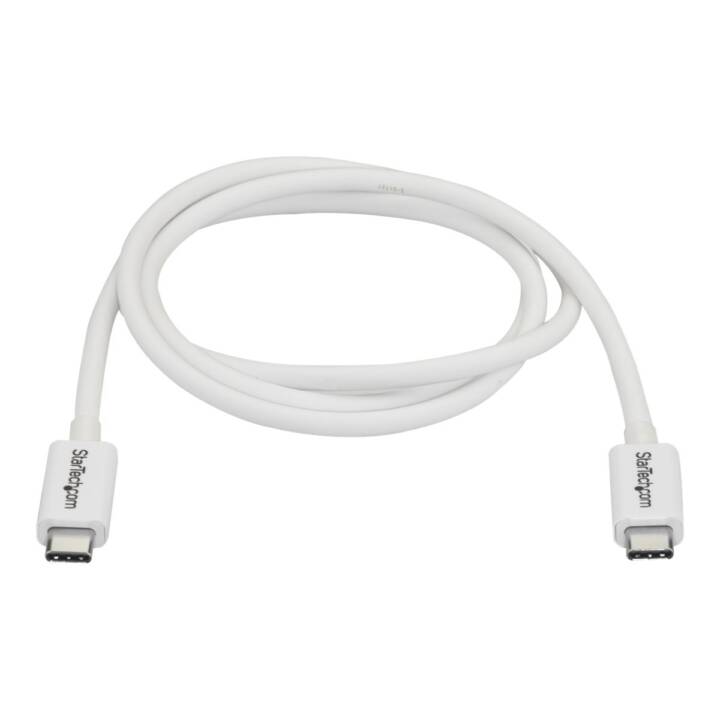 STARTECH.COM Câble USB (USB-C, USB 2.0 de type C, 1 m)