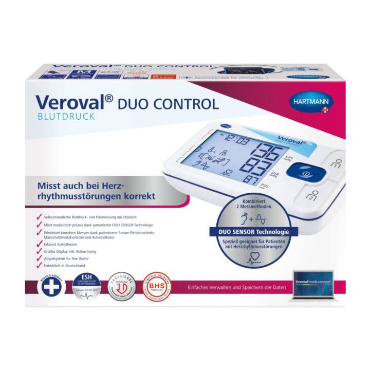 VEROVAL Blutdruckmessgerät Duo Control M (Oberarm)