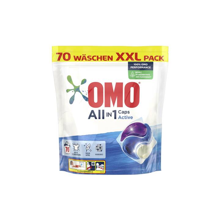 OMO Maschinenwaschmittel Allin1 Caps Activ Clean (Tabs)