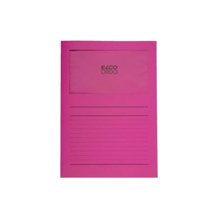 ELCO Cartellina trasparente Ordo Classico (Pink, A4, 100 pezzo)