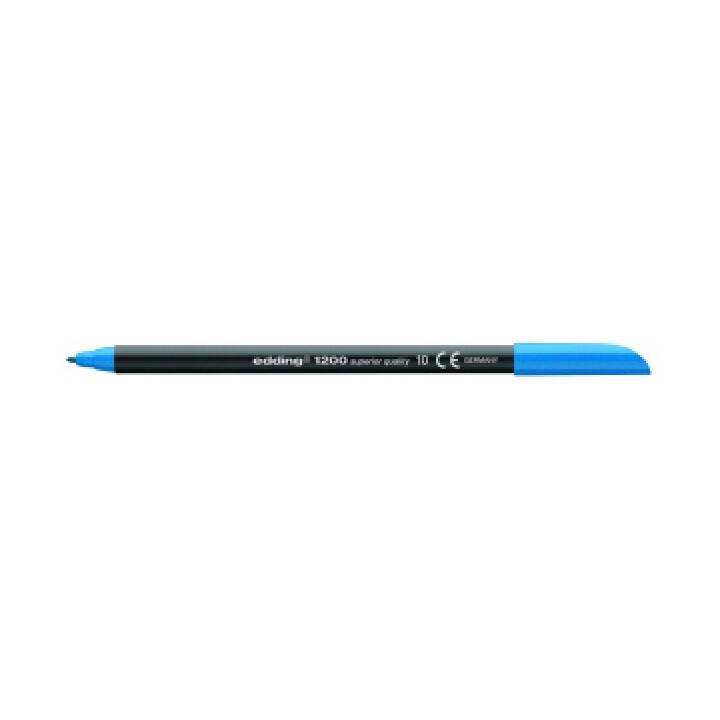EDDING 1200 Crayon feutre (Bleu clair, 1 pièce)