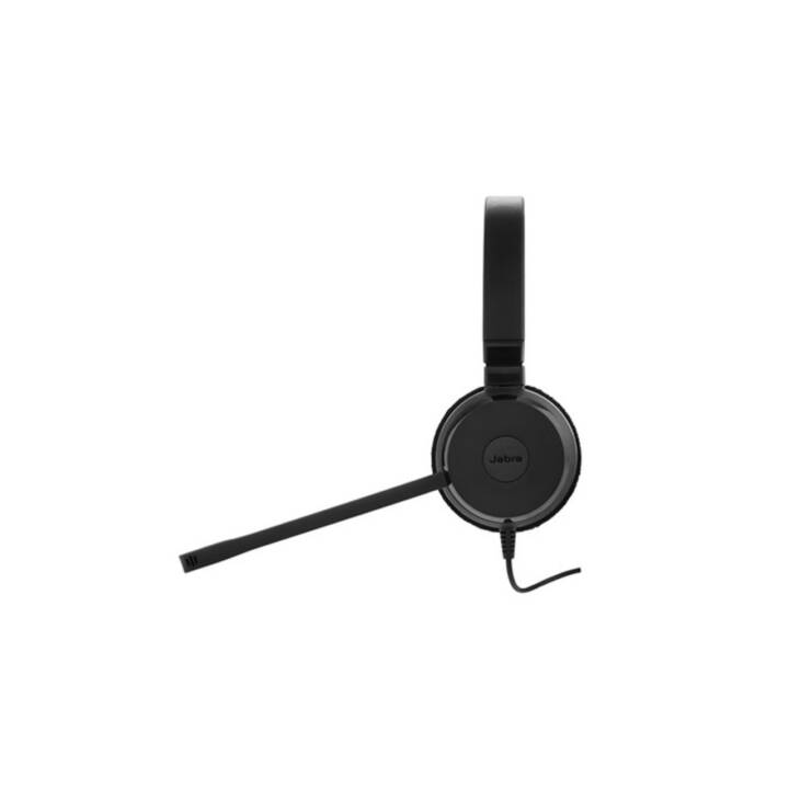 JABRA Office Headset Evolve 20 (On-Ear, Kabel, Schwarz)