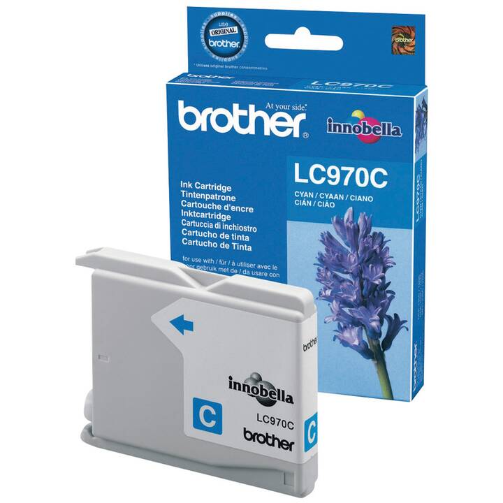 BROTHER LC970C (Cyan, 1 pièce)