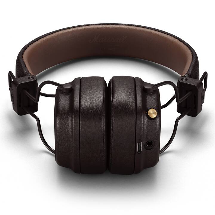 MARSHALL Major IV (On-Ear, Bluetooth 5.0, Brun)