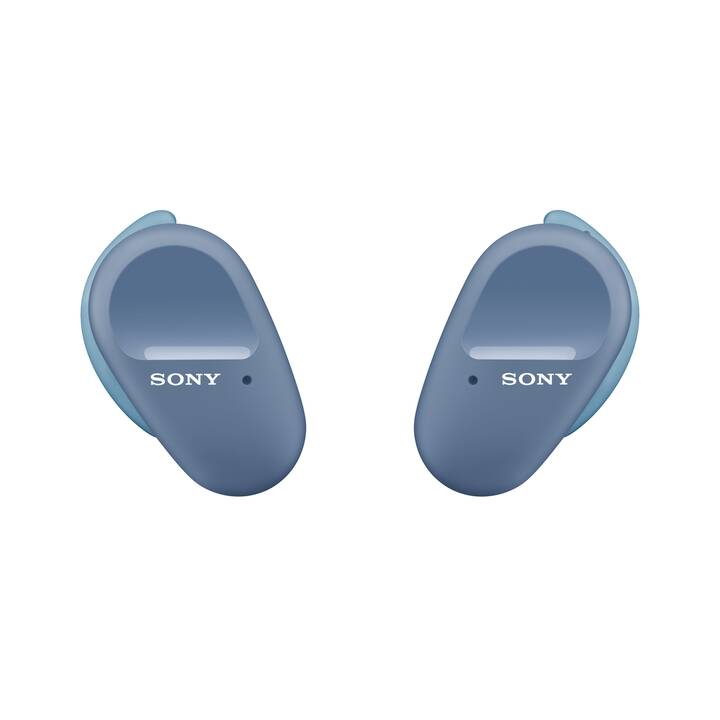 SONY WF-SP800N (In-Ear, Bluetooth 5.0, Blu)