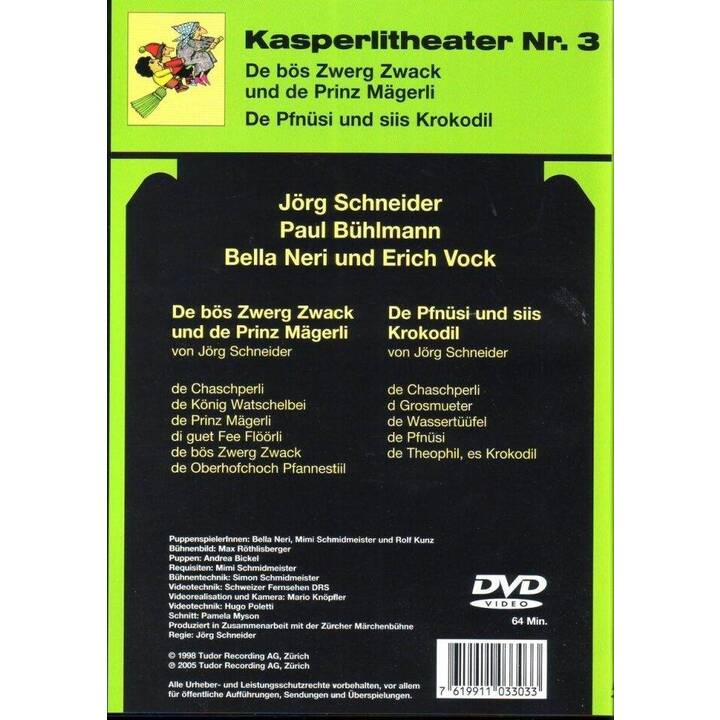 Kasperlitheater 3 - De bös Zwerg Zwack und de Prinz Mägerli (DE, GSW)