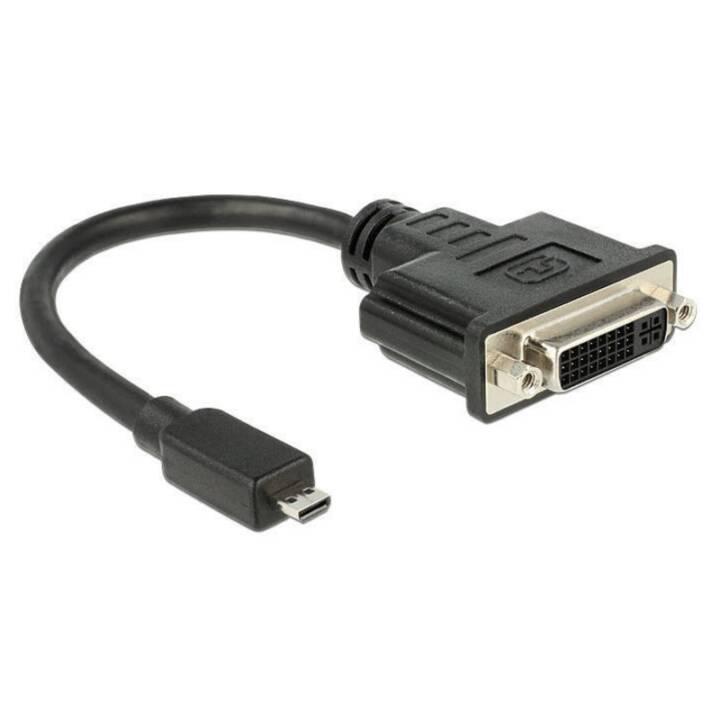 DELOCK Verbindungskabel (Micro HDMI, DVI, 0.2 m) Interdiscount
