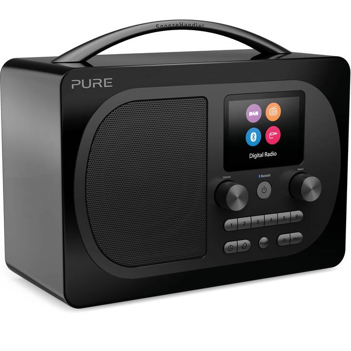 PURE Evoke H4 Prestige BT Radio digitale (Nero)