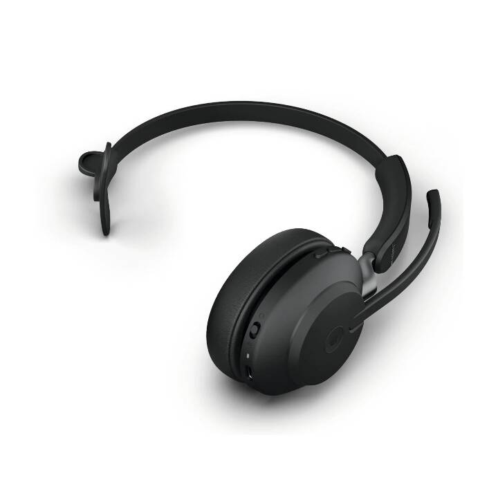 JABRA Cuffia per ufficio Evolve2 65 (On-Ear, Senza fili, Nero)