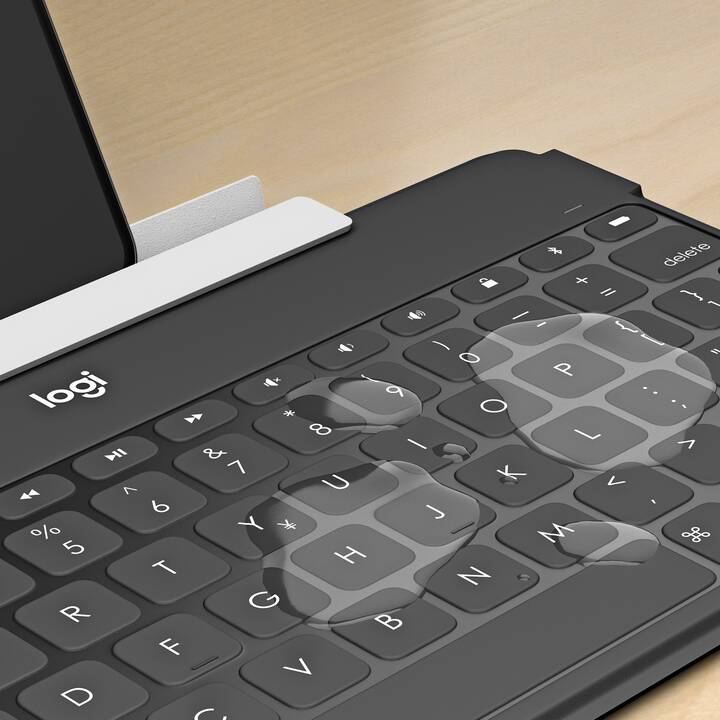 LOGITECH Keys-To-Go Type Cover / Tablet Tastatur (Schwarz)