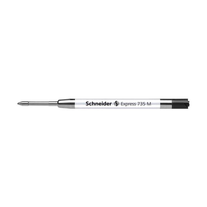 SCHNEIDER Mine de stylo à bille Express 735 (Noir, 1 pièce)