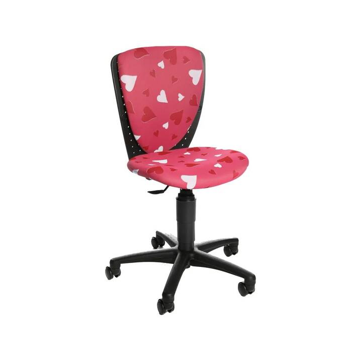 TOPSTAR High S'cool Fauteuil de bureau piovant (Rose)