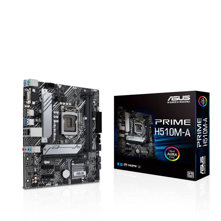 ASUS Prime (LGA 1200, Intel H510, Micro ATX)