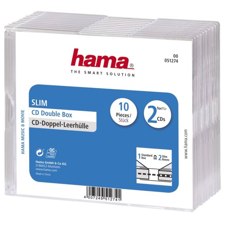 HAMA Aufbewahrungshülle (CD)