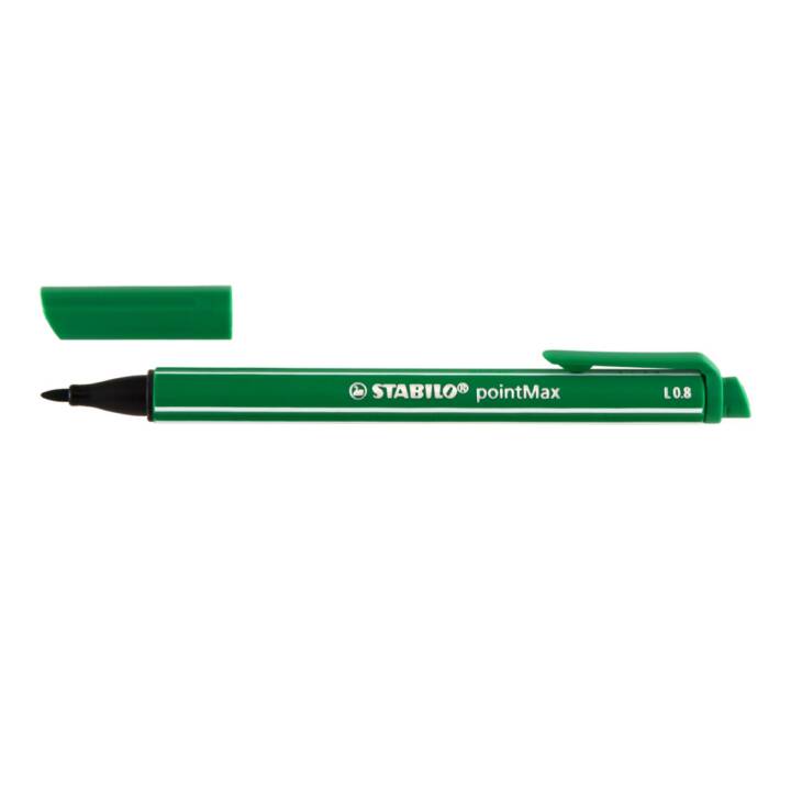 STABILO Premium Fineliner, pointe 0,8 mmMax, vert