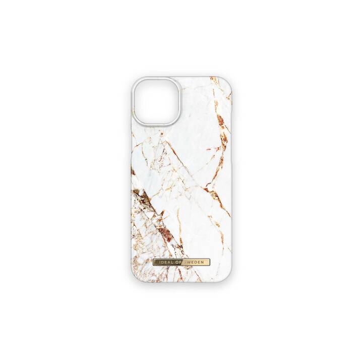 IDEAL OF SWEDEN Backcover (iPhone 15 Plus, Gold, Weiss)