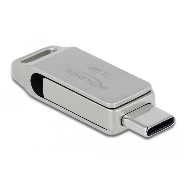 DELOCK 54074 (32 GB, USB 3.0 Typ-A, USB 3.0 Typ-C)