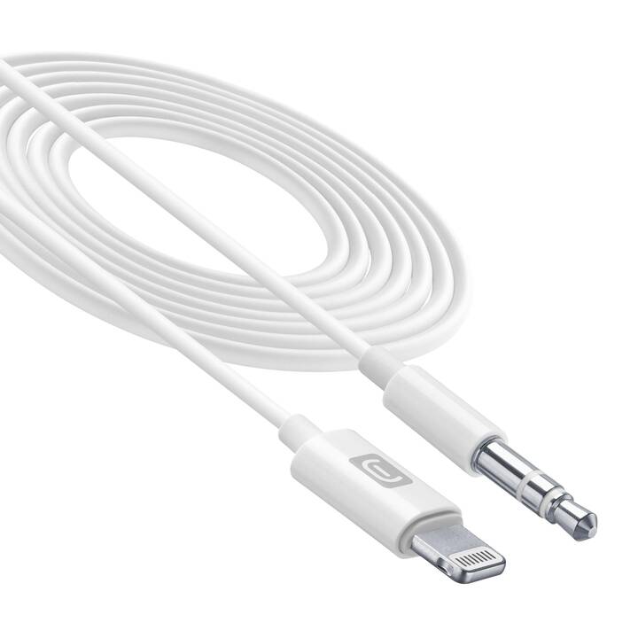 CELLULAR LINE Kabel (Lightning, Mini-Phone Stereo 3.5 mm, 1 m)