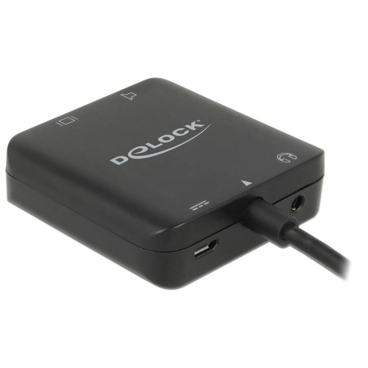 DELOCK Video-Adapter (3.5 mm Klinke, Toslink, HDMI Typ A)