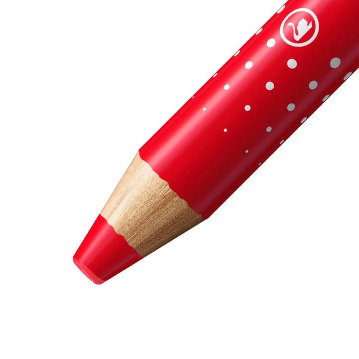 STABILO Crayons de couleur MarkDry (Rouge, 5 pièce)