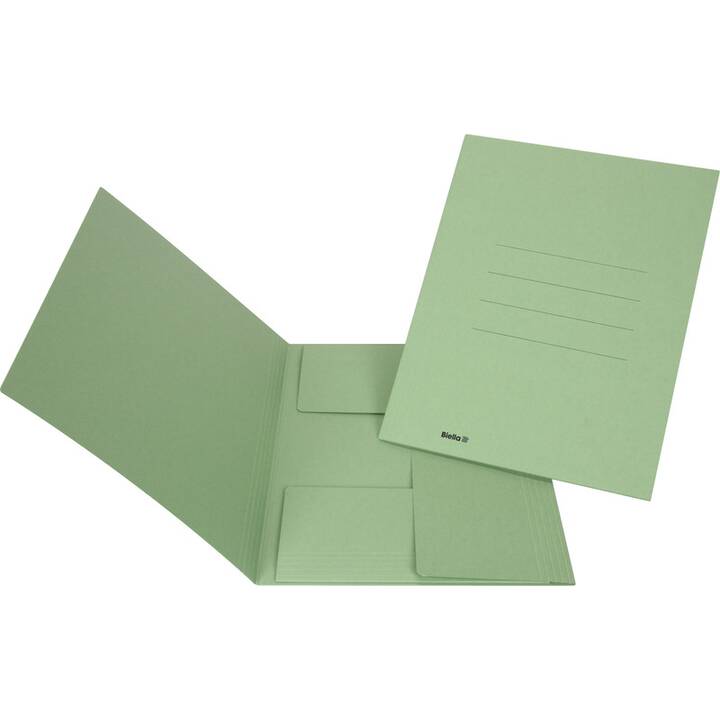 BIELLA Dossier répertoire (Vert, A4, 1 pièce)