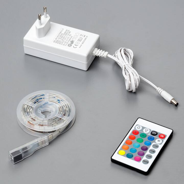 INTERTRONIC RGB LED Strip LED Light-Strip (2 m)